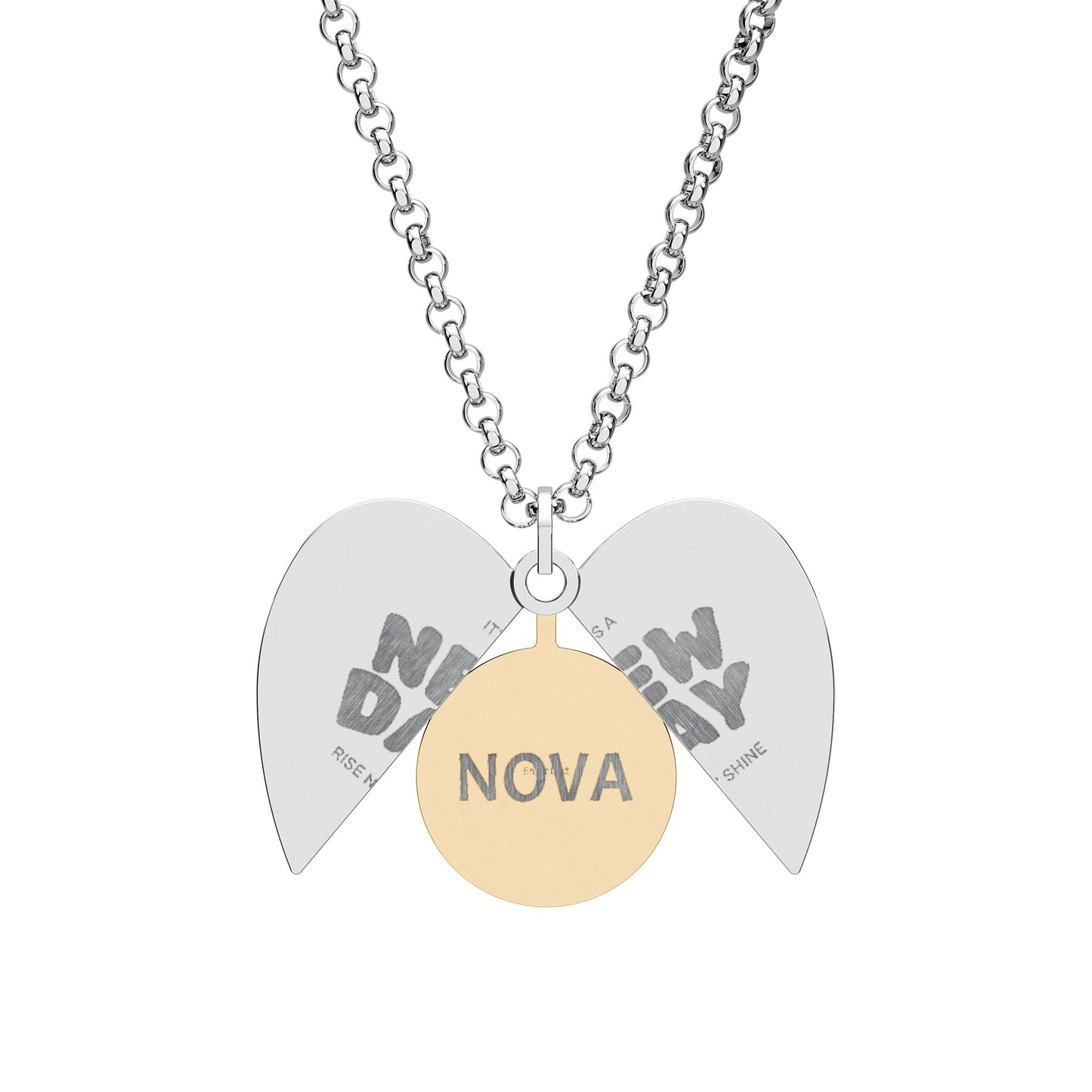 Hidden Message Heart Necklace